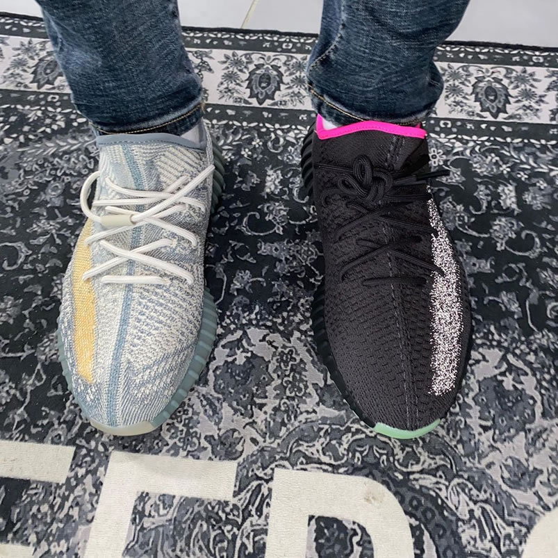 Adidas Yeezy Boost 350 V2 Israfil Fz5421 Anpkickz First On Feet Solar Red Preview (2) - www.newkick.org