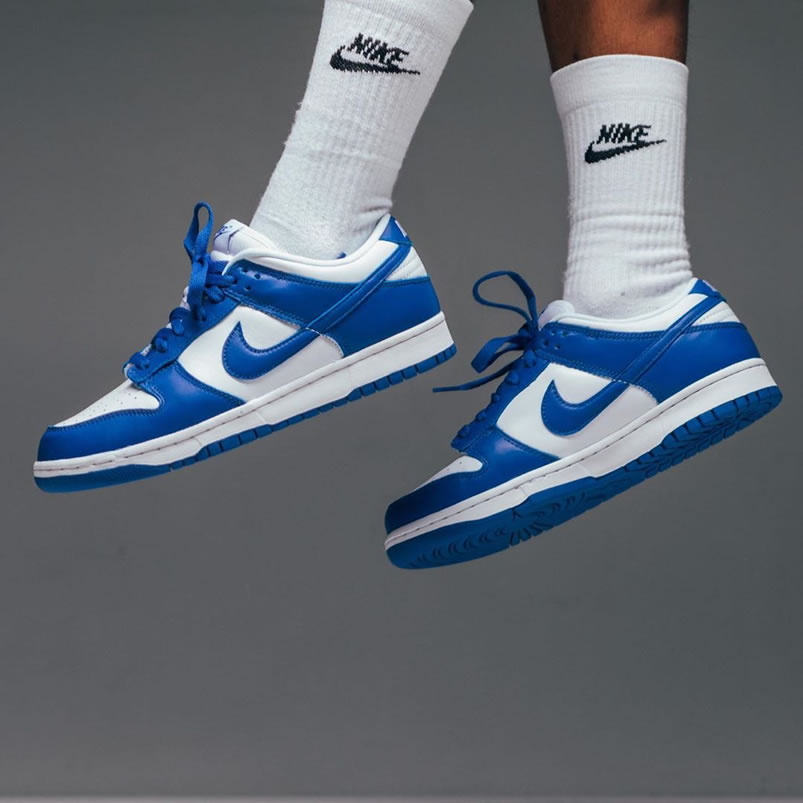 Nike Sb Dunk Low Sp Kentucky Varsity Royal Blue Cu1726 100 On Feet (1) - www.newkick.org