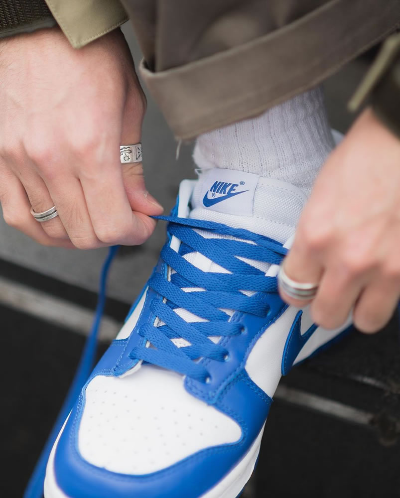 Nike Sb Dunk Low Sp Kentucky Varsity Royal Blue Cu1726 100 On Feet (3) - www.newkick.org