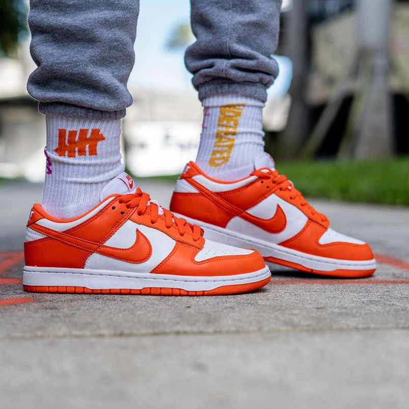 Nike Sb Dunk Low Sp Syracuse Orange Blaze Cu1726 101 On Feet (2) - www.newkick.org