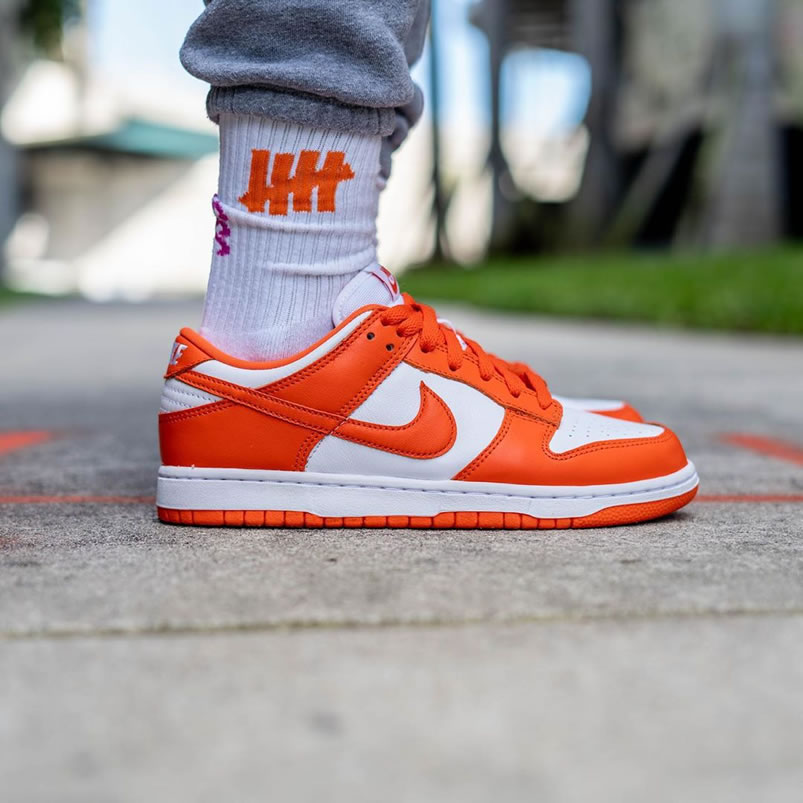 Nike Sb Dunk Low Sp Syracuse Orange Blaze Cu1726 101 On Feet (3) - www.newkick.org