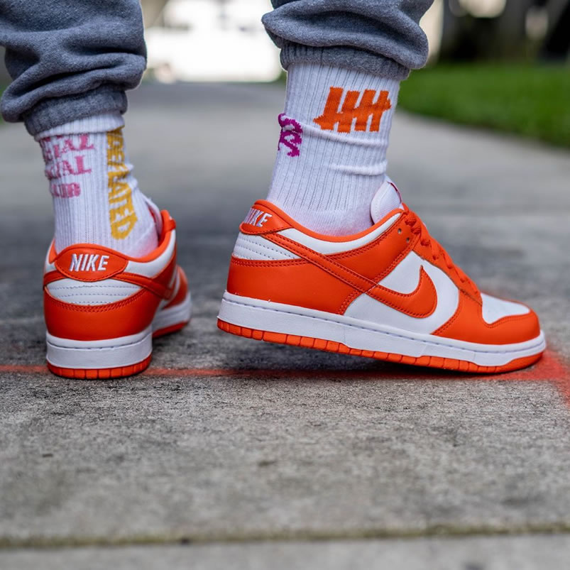 Nike Sb Dunk Low Sp Syracuse Orange Blaze Cu1726 101 On Feet (5) - www.newkick.org