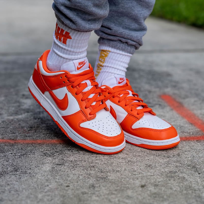 Nike Sb Dunk Low Sp Syracuse Orange Blaze Cu1726 101 On Feet (6) - www.newkick.org