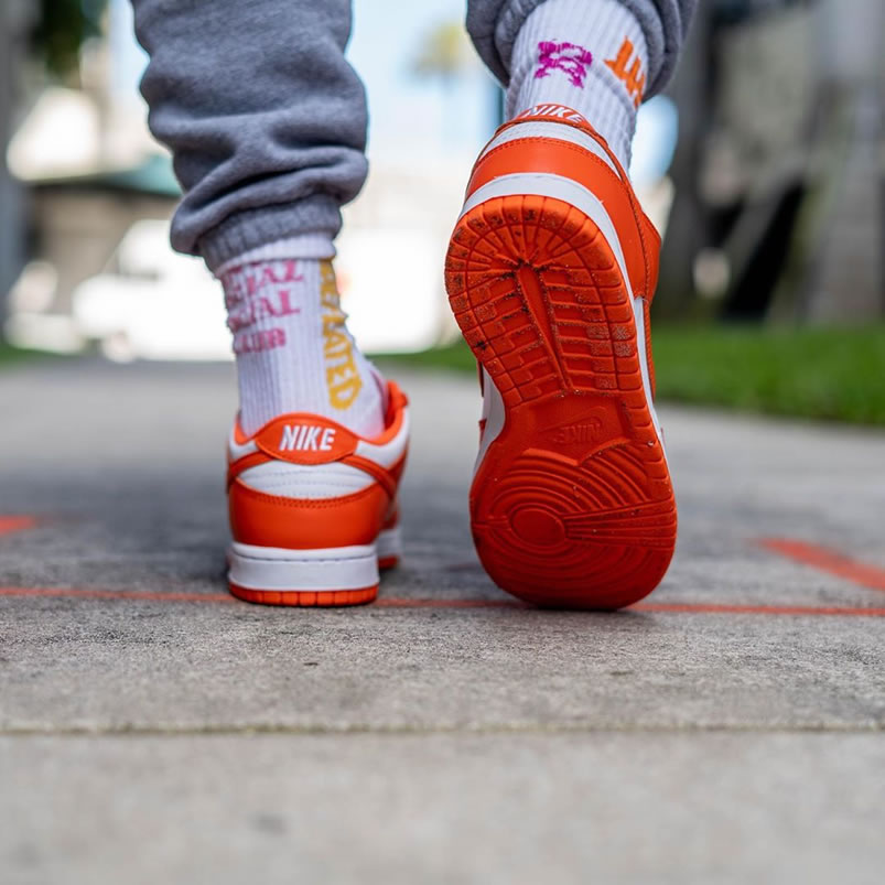 Nike Sb Dunk Low Sp Syracuse Orange Blaze Cu1726 101 On Feet (7) - www.newkick.org