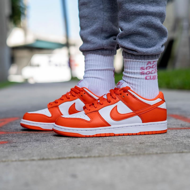 Nike Sb Dunk Low Sp Syracuse Orange Blaze Cu1726 101 On Feet (9) - www.newkick.org