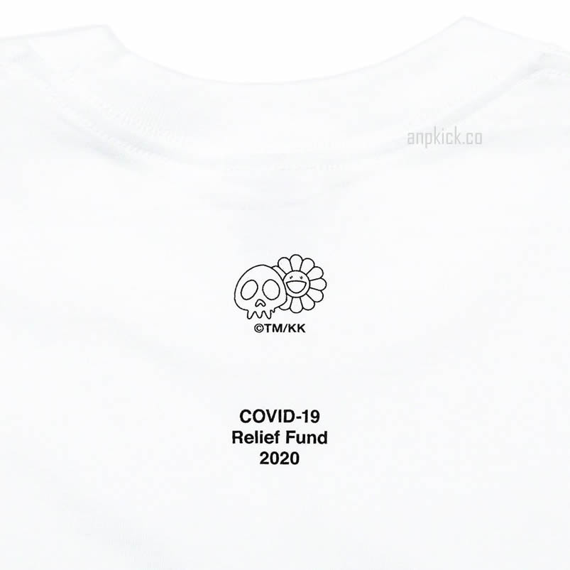 Supreme Covid 19 Relief Box Logo Tee T Shirt Takashi Murakami Kaikai Kiki Flower Skulls (2) - www.newkick.org