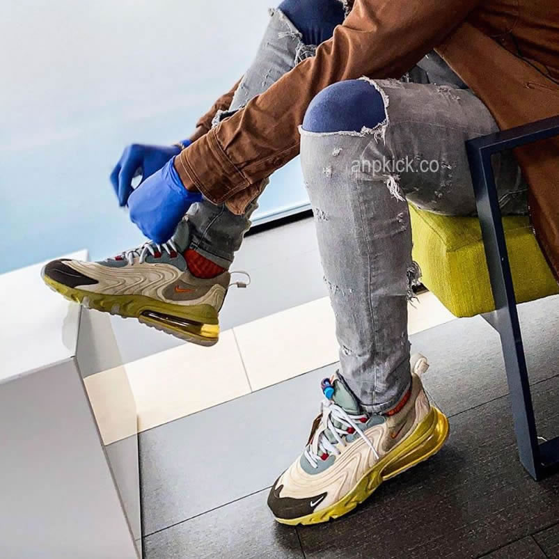 Nike Air Max 270 React Travis Scott Cactus Trails On Feet Ct2864 200 (2) - www.newkick.org