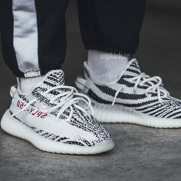 Adidas Yeezy Boost 350 V2 Zebra 2020 Restock Cp9654 Release Date On Feet (1) - www.newkick.org