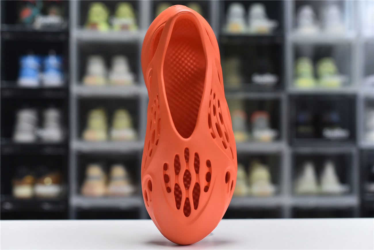 Adidas Yeezy Crocs Clog Foam Runner Colors Orange Red (4) - www.newkick.org
