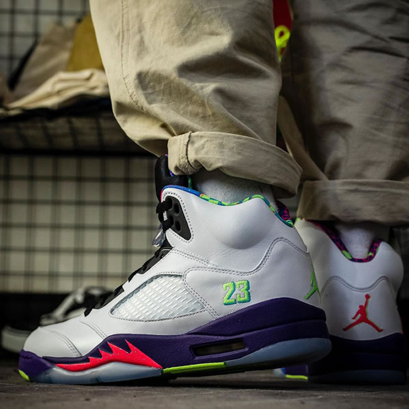 Air Jordan 5 Alternate Fresh Prince Bel Air On Feet Release Date Db3335 100 (1) - www.newkick.org