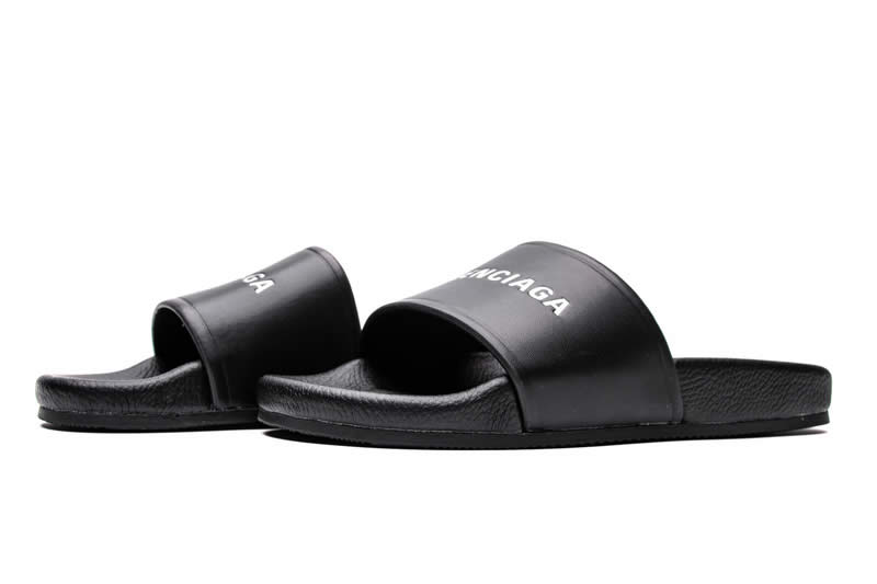 Balenciaga Slippers Dames For Men Women All Black White 506347 Wal00 9061 (18) - www.newkick.org