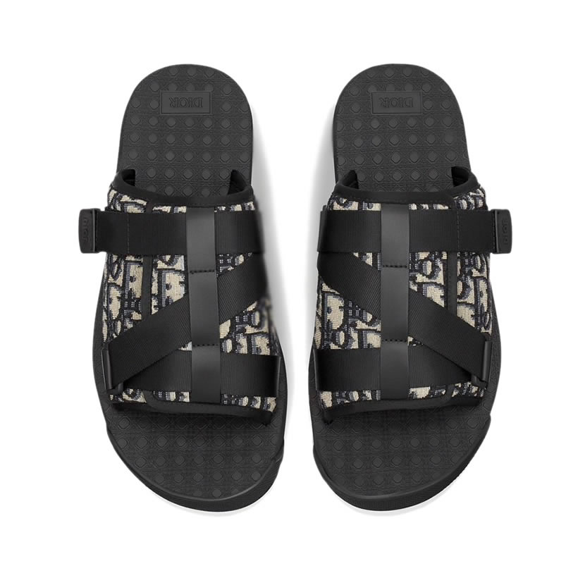 Dior Black Oblique Neoprene Sandals (4) - www.newkick.org Dior Black Oblique Neoprene Sandals (4) - www.newkick.org