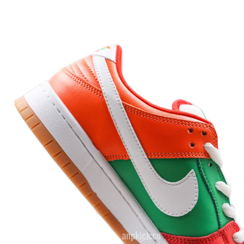 Nike Sb Dunk Low 7 Eleven Red Orange Green Skateboarding Shoes Cz5130 600 (2) - www.newkick.org