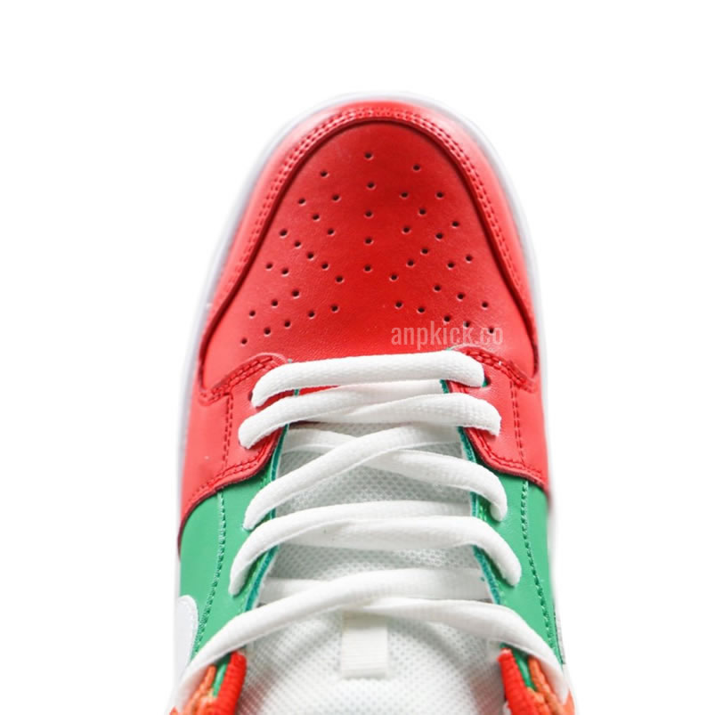 Nike Sb Dunk Low 7 Eleven Red Orange Green Skateboarding Shoes Cz5130 600 (4) - www.newkick.org