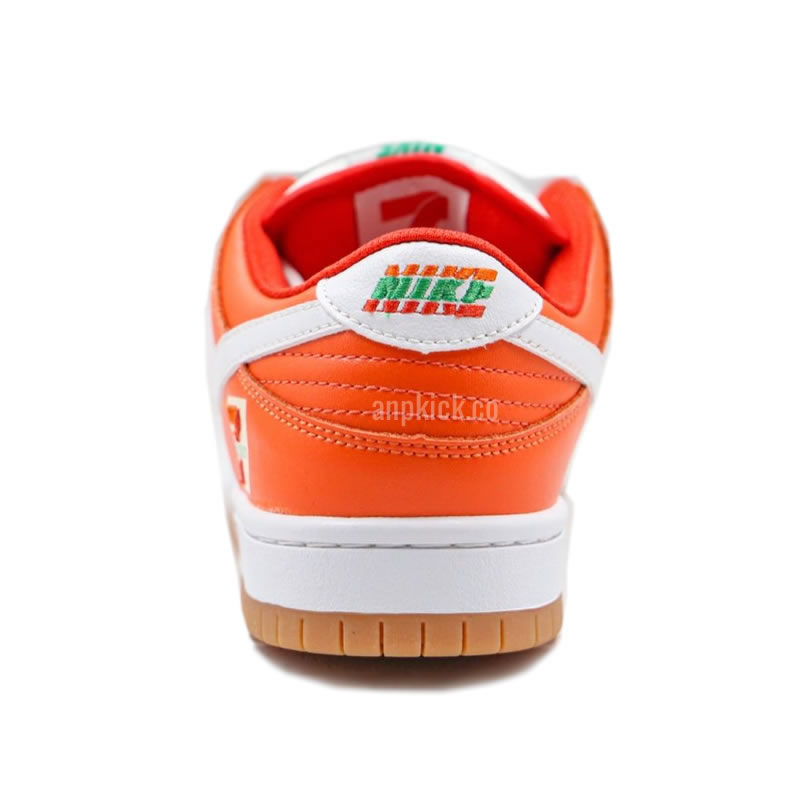 Nike Sb Dunk Low 7 Eleven Red Orange Green Skateboarding Shoes Cz5130 600 (5) - www.newkick.org