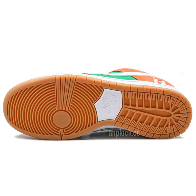 Nike Sb Dunk Low 7 Eleven Red Orange Green Skateboarding Shoes Cz5130 600 (6) - www.newkick.org