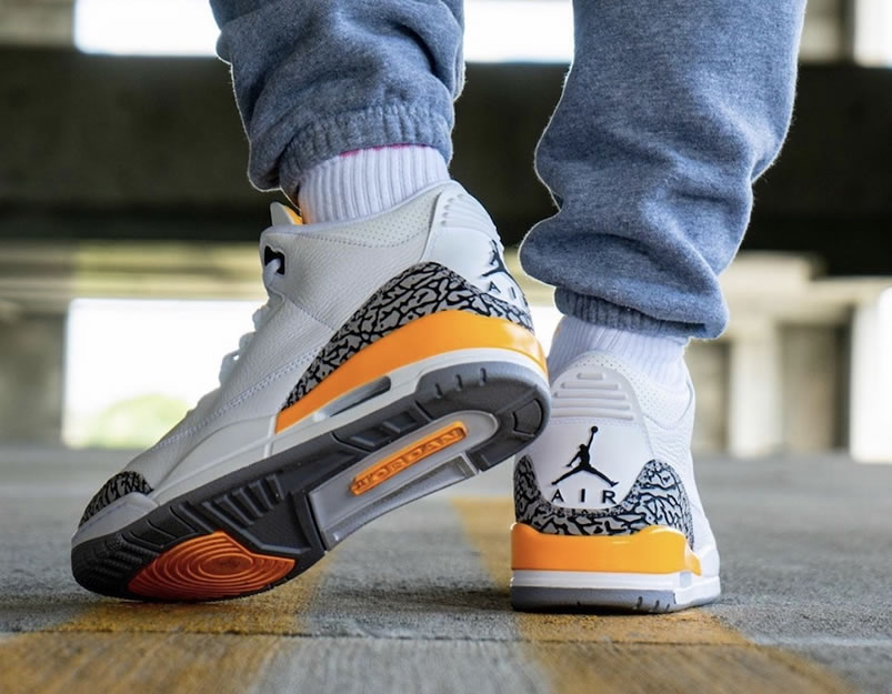 Air Jordan 3 Retro Laser Orange On Feet Ck9246 108 (3) - www.newkick.org Air Jordan 3 Retro Laser Orange On Feet Ck9246 108 (3) - www.newkick.org