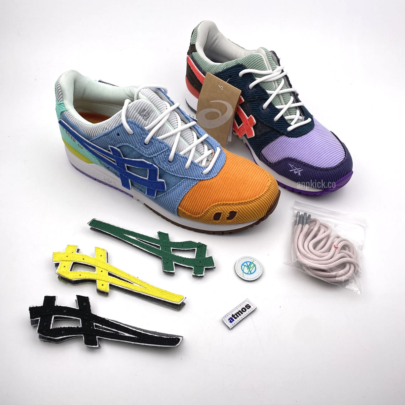 Sean Wotherspoon Atmos Asics Gel Lyte Og Shoes Multi 1203a019 000 (1) - www.newkick.org