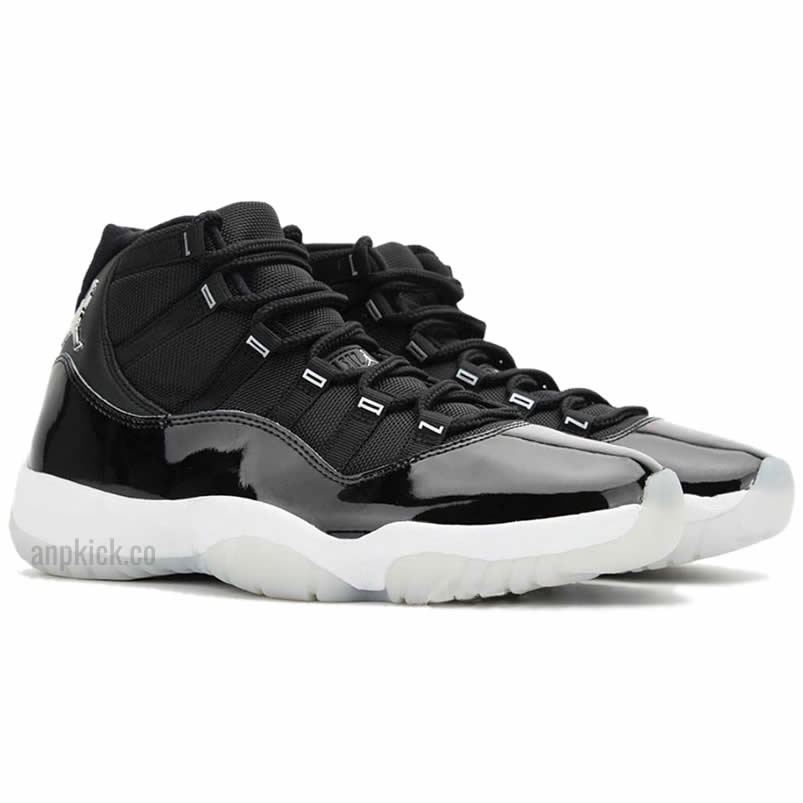 Air Jordan 11 Retro 25th Anniversary Black Metallic Silver Ct8012 011 (3) - www.newkick.org