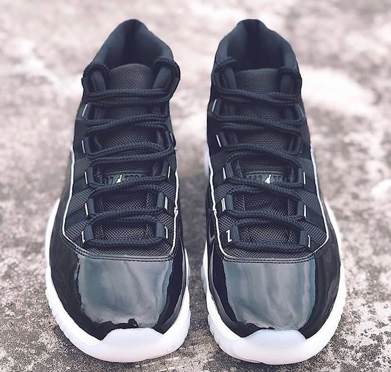 Air Jordan 11 Retro 25th Anniversary Black Metallic Silver Ct8012 011 (5) - www.newkick.org