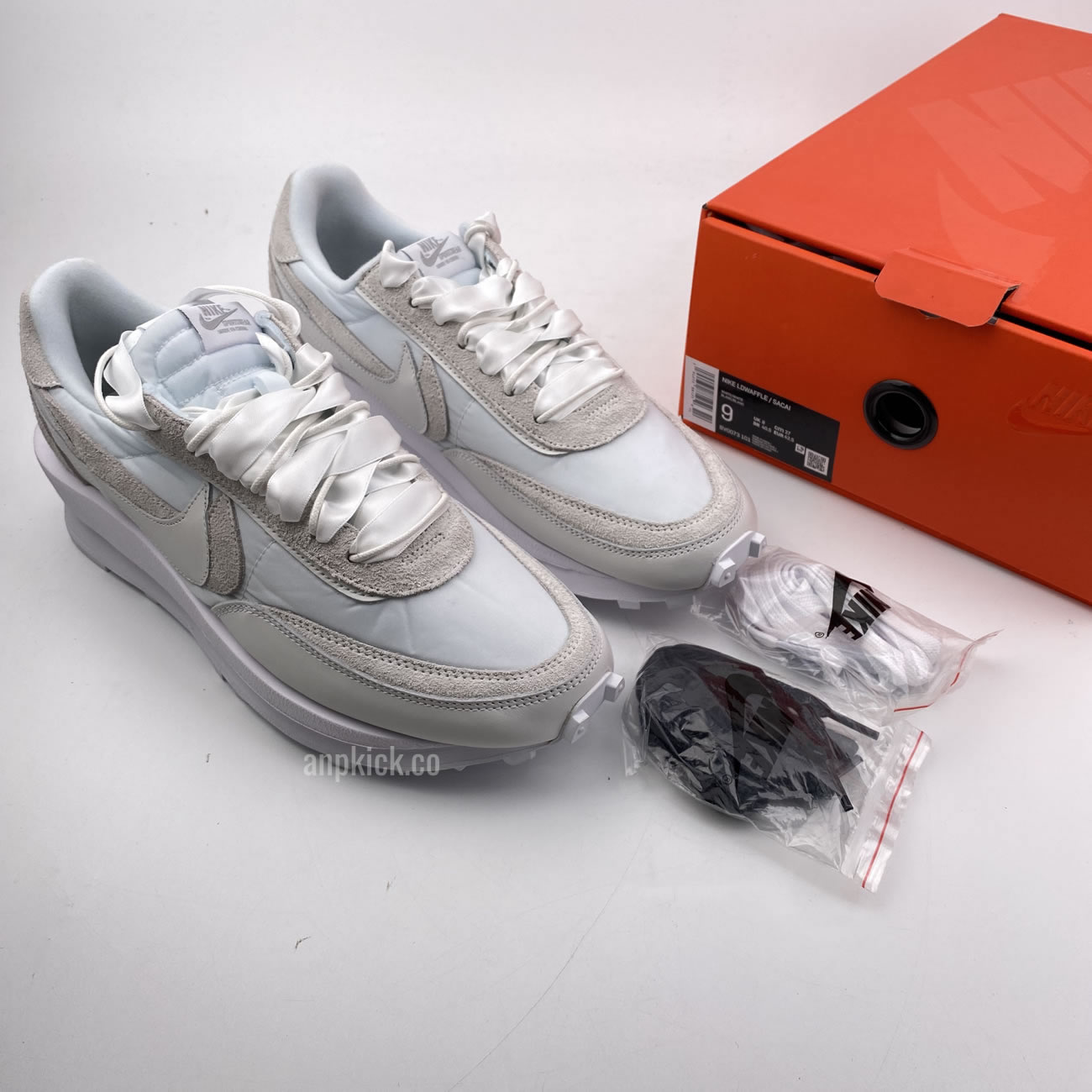 Sacai Nike Ld Waffle White Nylon Bv0073 101 (10) - www.newkick.org