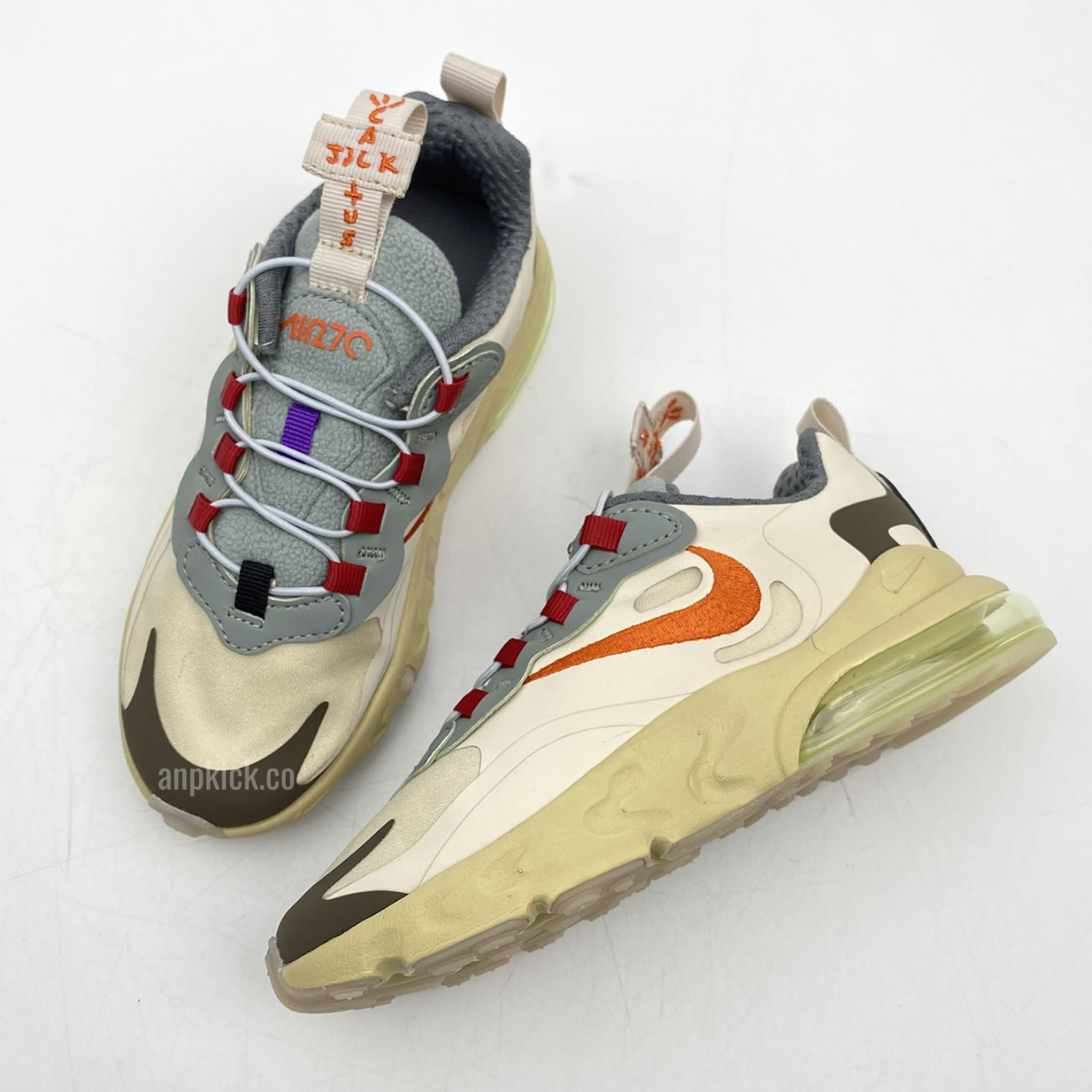 Nike Air Max 270 React Ps Travis Scott Cactus Trails Cv2414 200 (5) - www.newkick.org