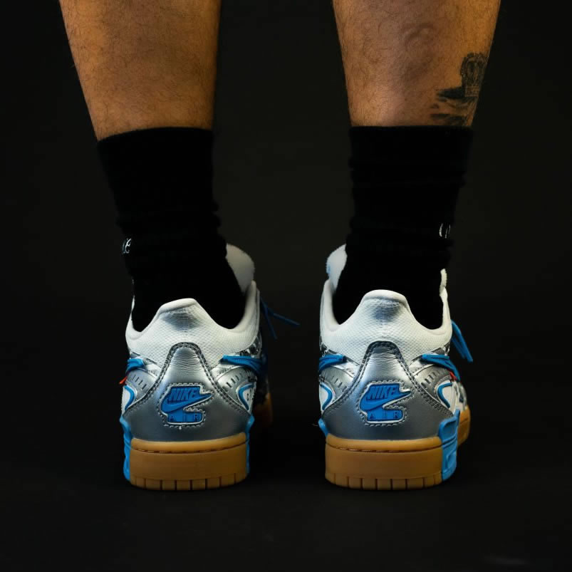 Off White Nike Air Rubber Dunk University Blue Release Date On Feet Cu6015 100 (4) - www.newkick.org
