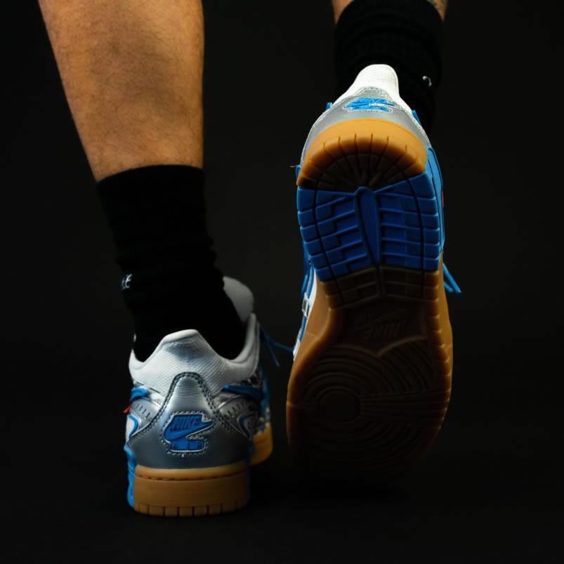 Off White Nike Air Rubber Dunk University Blue Release Date On Feet Cu6015 100 (5) - www.newkick.org