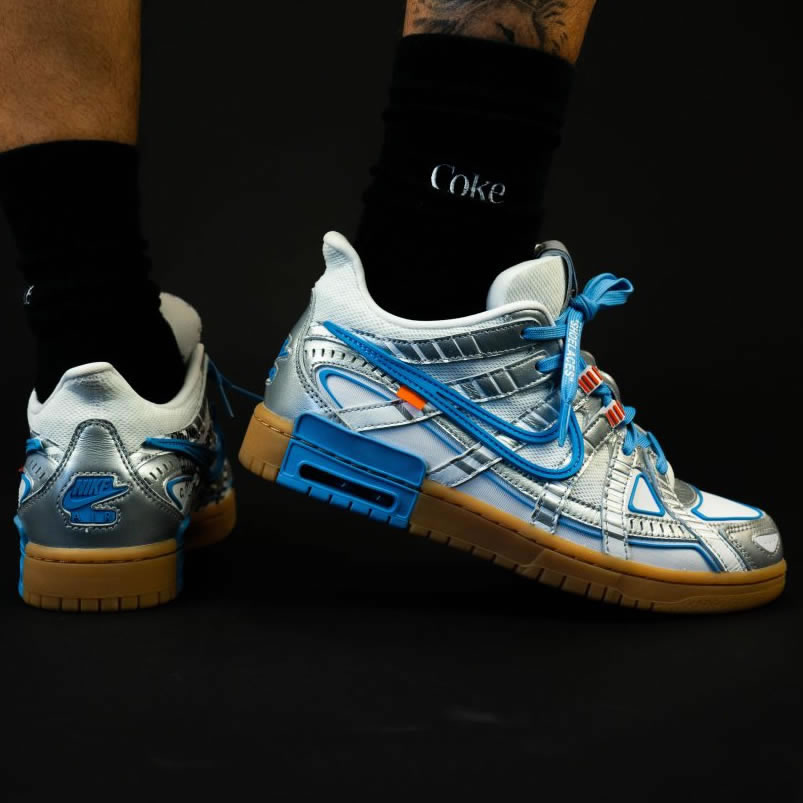 Off White Nike Air Rubber Dunk University Blue Release Date On Feet Cu6015 100 (6) - www.newkick.org