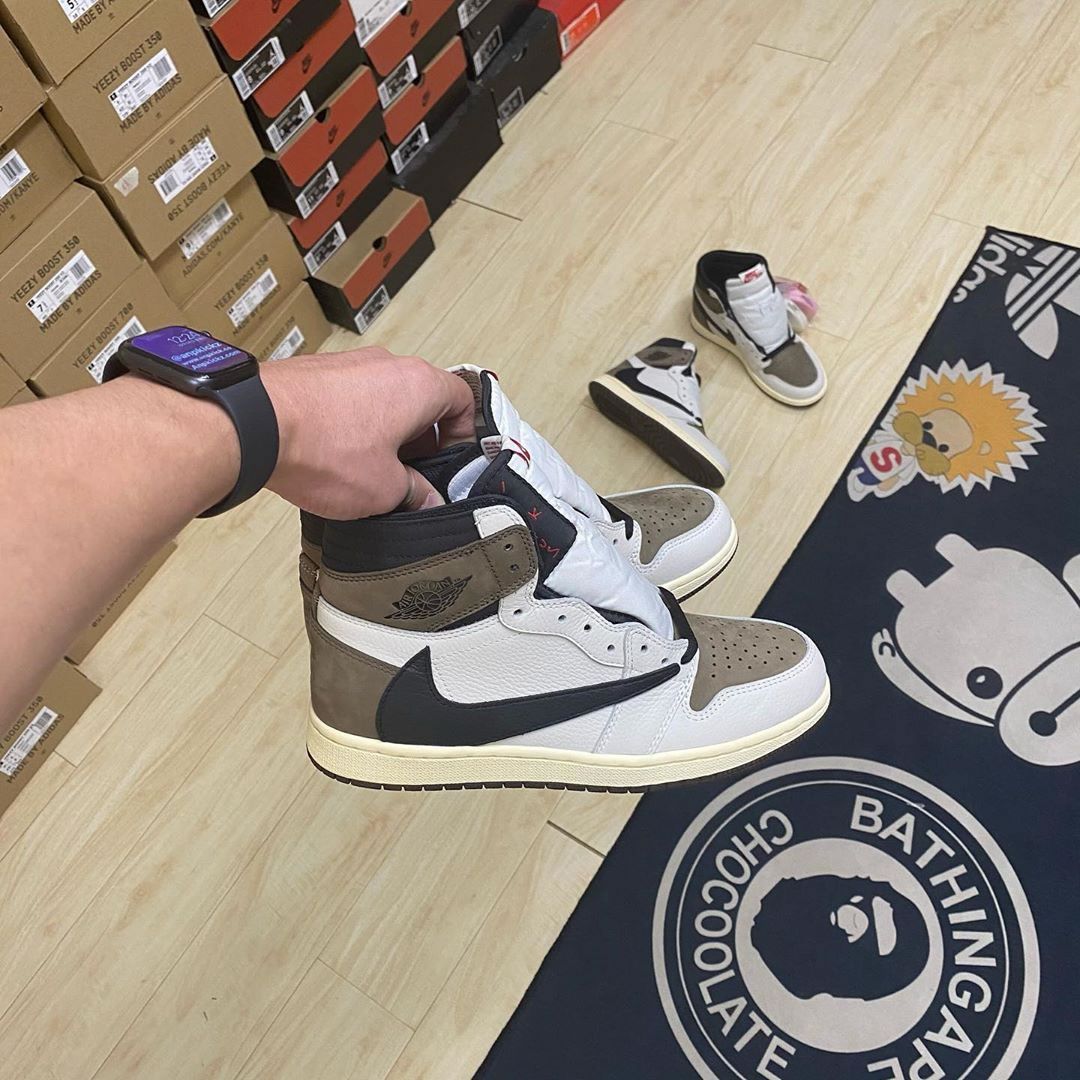 Travis Scott Air Jordan 1 Retro High Sample 2.0 Brown Cactus Jack Anpkick First Look (0) - www.newkick.org
