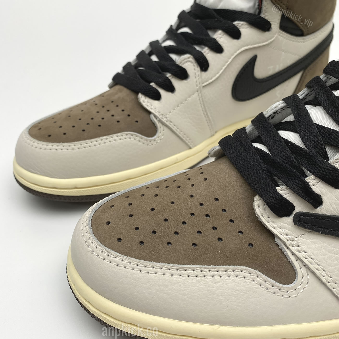 Travis Scott Air Jordan 1 Retro High Sample 2.0 Brown Cactus Jack Anpkick First Look (9) - www.newkick.org