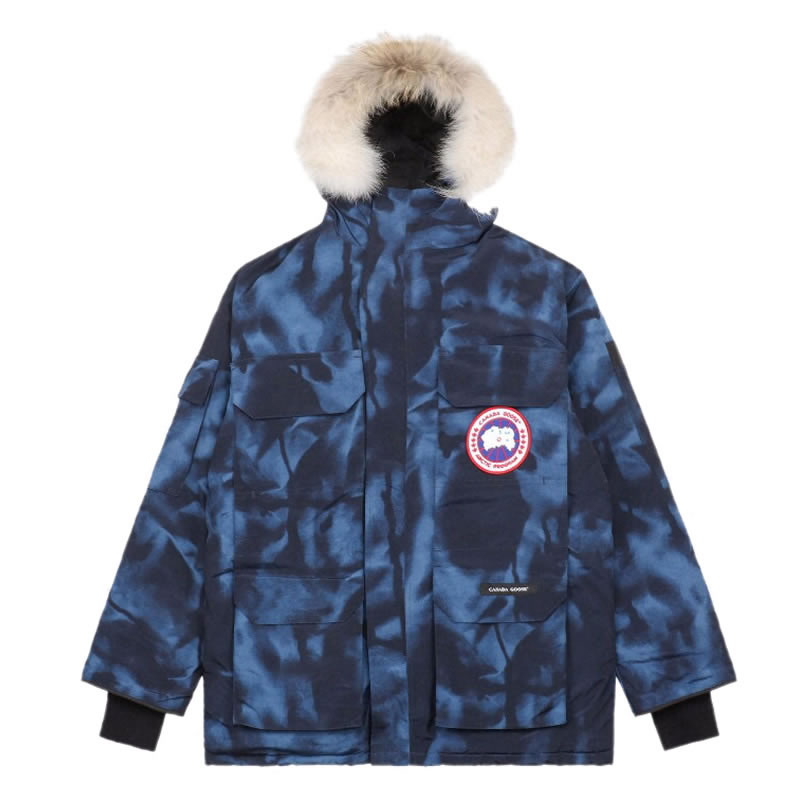 08 Canada Goose 19fw Expedition 4660ma Down Jacket Camouflage Blue (1) - www.newkick.org