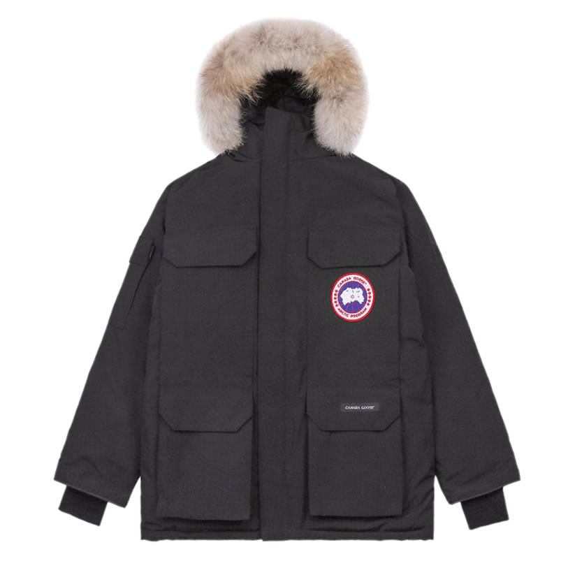 08 Canada Goose 19fw Expedition 4660ma Down Jacket Coat Black (1) - www.newkick.org