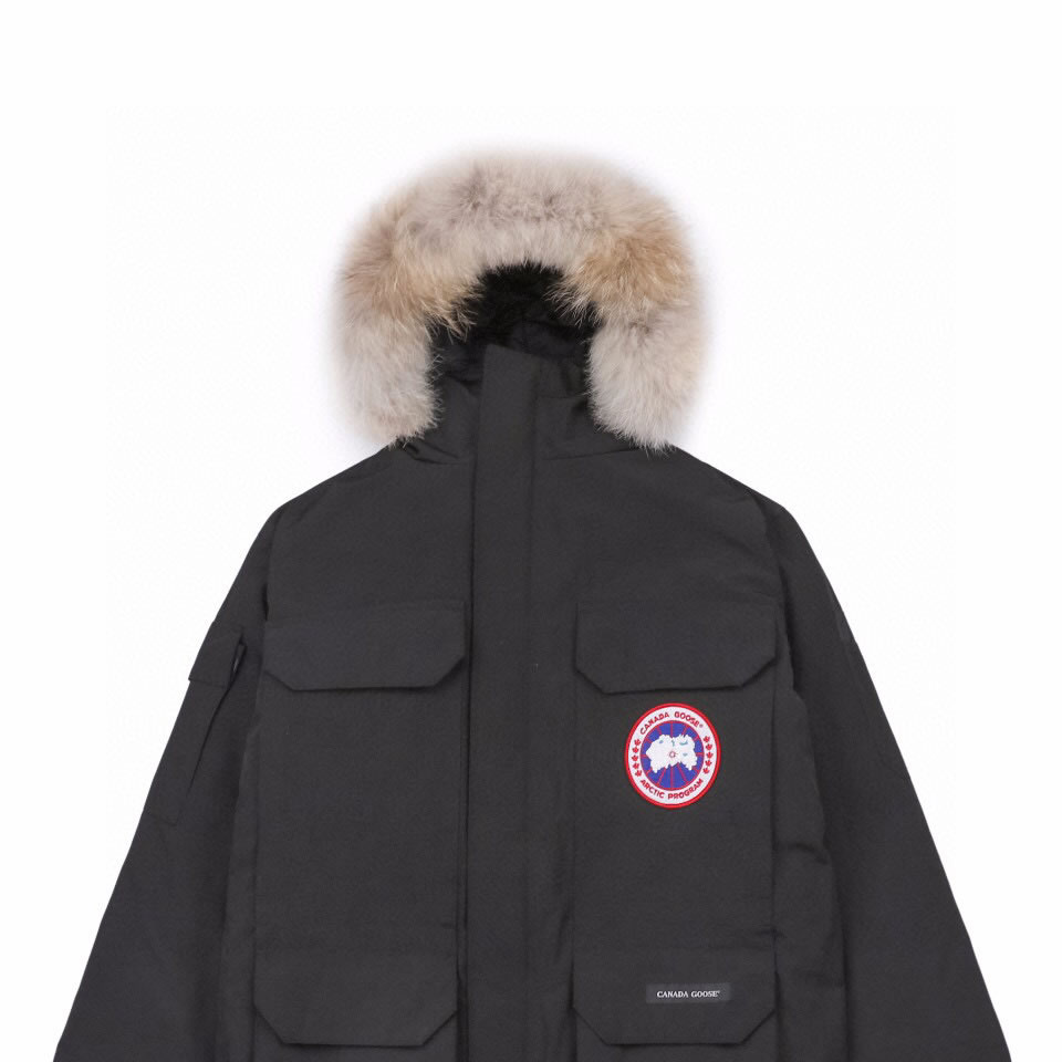08 Canada Goose 19fw Expedition 4660ma Down Jacket Coat Black (4) - www.newkick.org