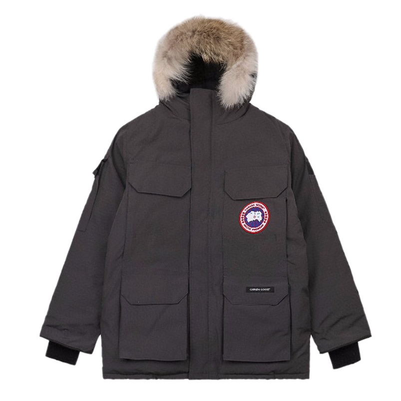 08 Canada Goose 19fw Expedition 4660ma Down Jacket Coat Dark Gray (1) - www.newkick.org