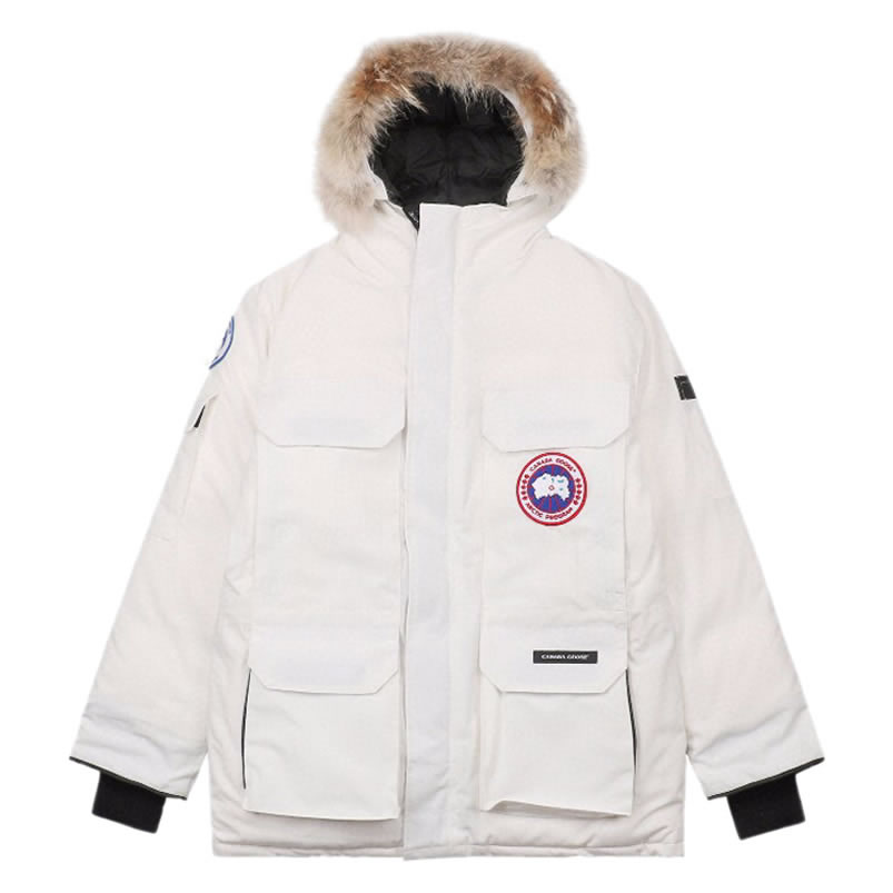 08 Canada Goose 19fw Expedition 4660ma Down Jacket Coat White (1) - www.newkick.org