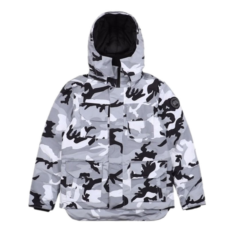 Canada Goose Maitland 4550mb 815 Down Jacket Coat Camouflage Black White (1) - www.newkick.org