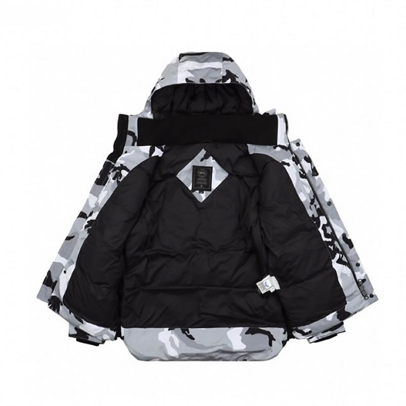 Canada Goose Maitland 4550mb 815 Down Jacket Coat Camouflage Black White (3) - www.newkick.org