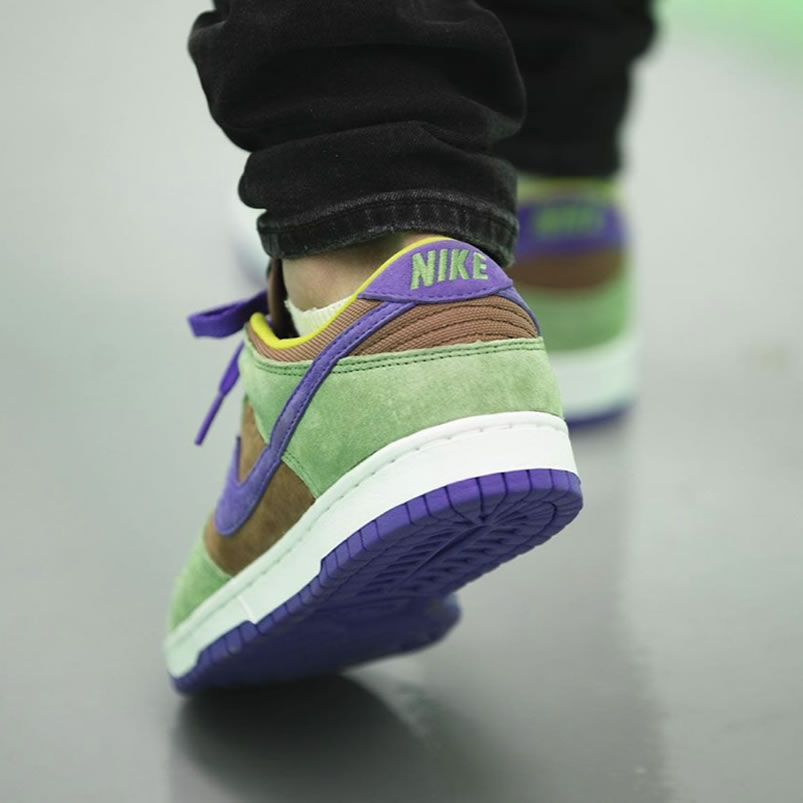 Nike Dunk Low Sp Veneer Autumn Green Deep Purple On Feet Da1469 200 (4) - www.newkick.org