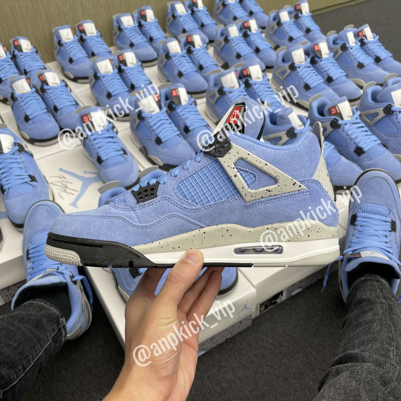 Air Jordan 4 University Blue Unc Anpkick Ct8527 400 (5) - www.newkick.org