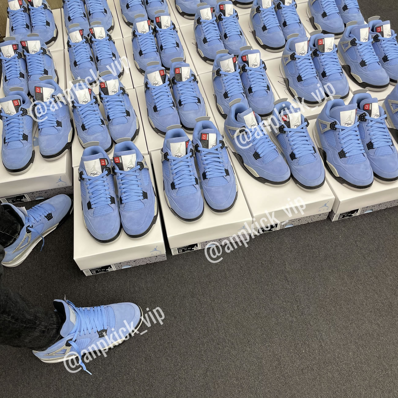 Air Jordan 4 University Blue Unc Anpkick Ct8527 400 (7) - www.newkick.org