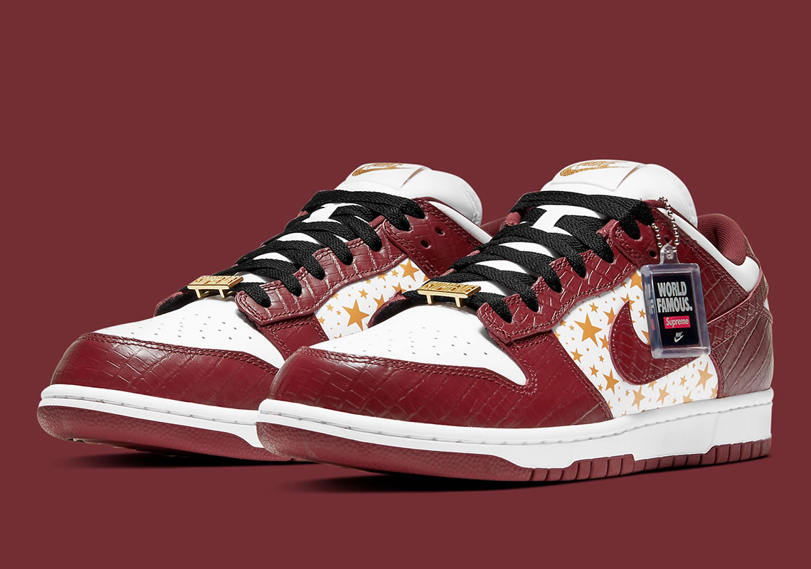 Supreme Nike Sb Dunk Low White Metallic Gold Barkroot Brown Dh3228 103 (2) - www.newkick.org