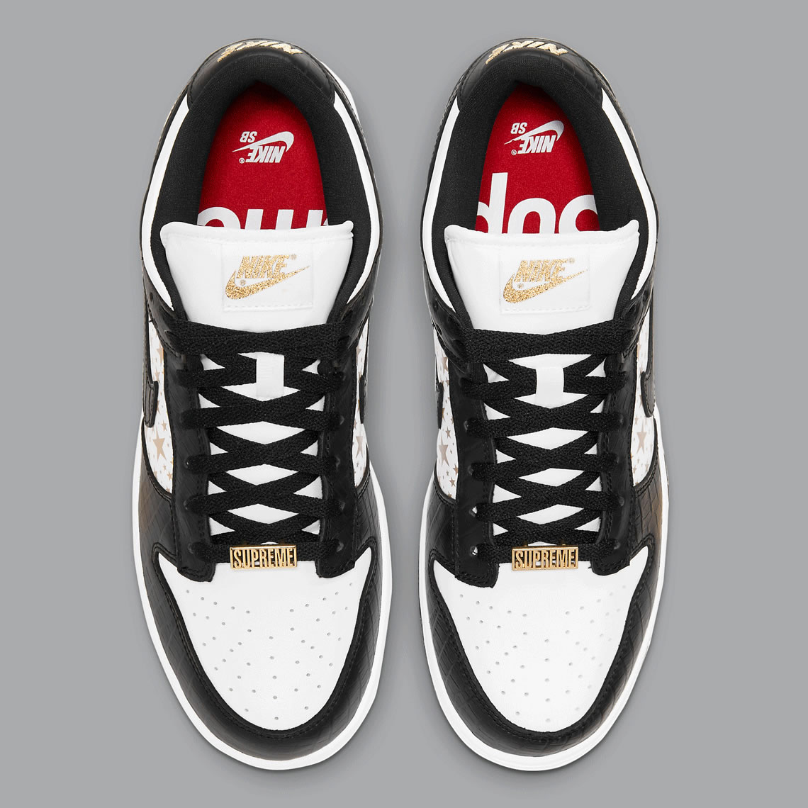 Supreme Nike Sb Dunk Low White Metallic Gold Black Dh3228 102 (3) - www.newkick.org