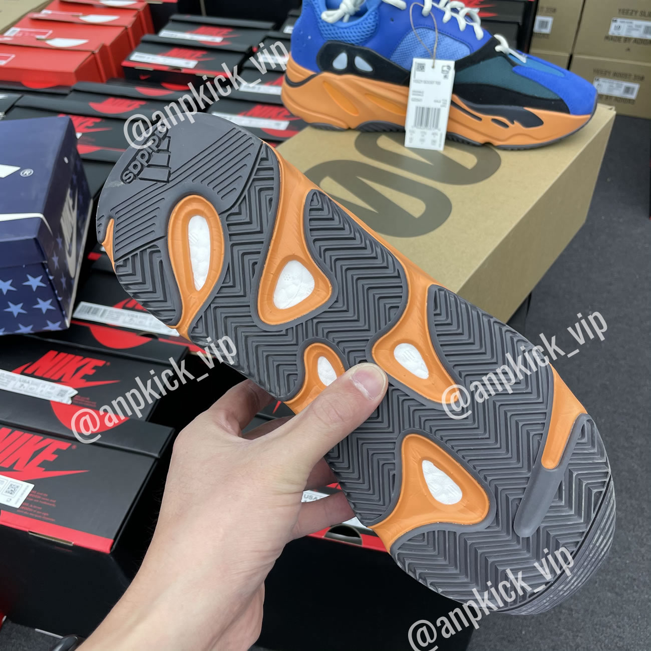 Adidas Yeezy Boost 700 Bright Blue Orange Anpkick Gz0541 (4) - www.newkick.org