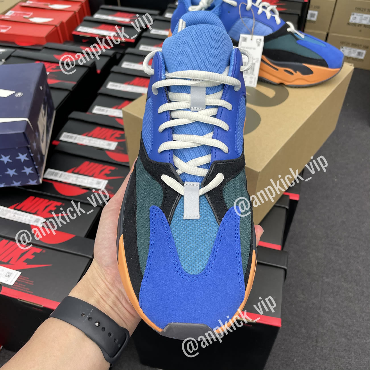 Adidas Yeezy Boost 700 Bright Blue Orange Anpkick Gz0541 (1) - www.newkick.org