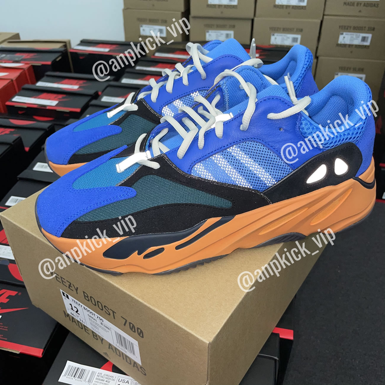 Adidas Yeezy Boost 700 Bright Blue Orange Anpkick Gz0541 (7) - www.newkick.org