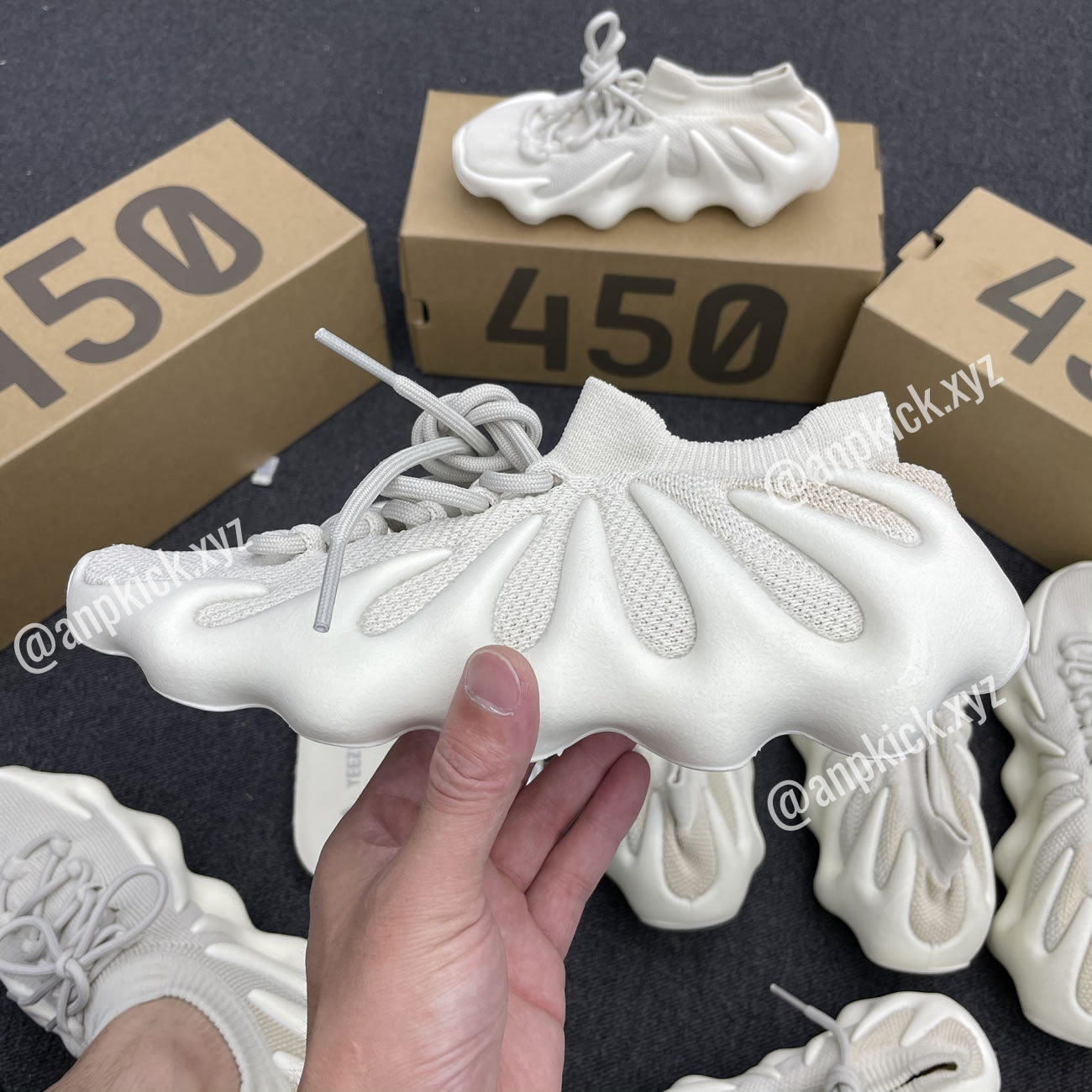 Adidas Yeezy 450 Cloud White Anpkick H68038 (1) - www.newkick.org