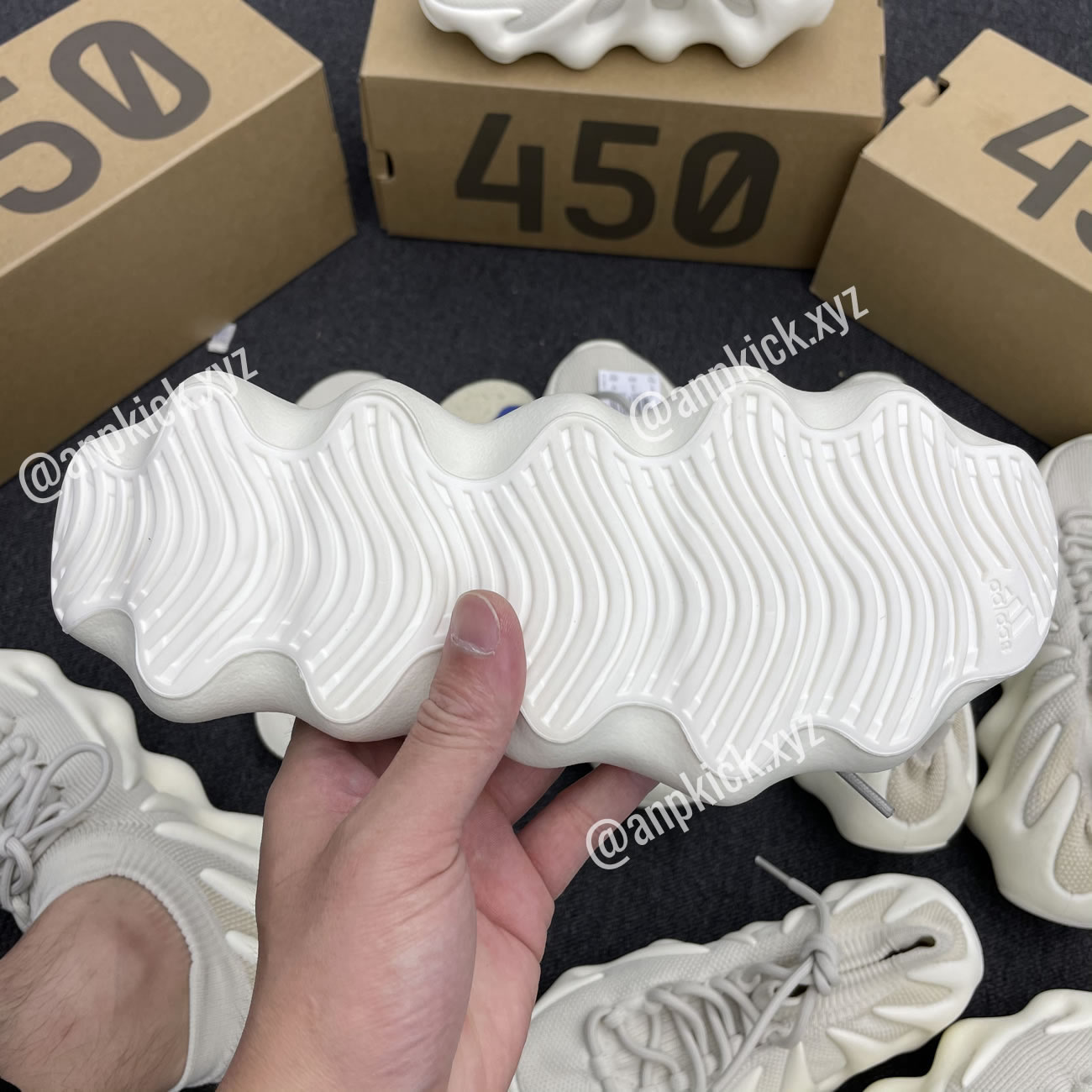 Adidas Yeezy 450 Cloud White Anpkick H68038 (5) - www.newkick.org