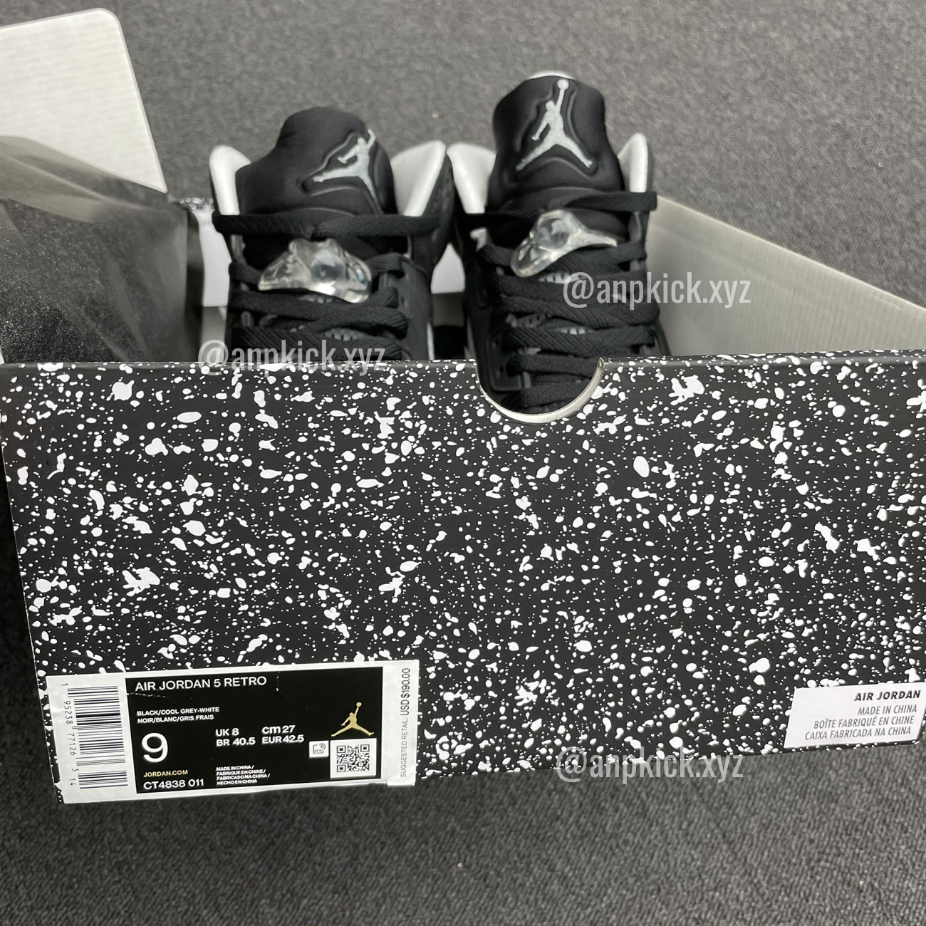 Air Jordan 5 Retro Oreo 2021 Black White Anpkick Ct4838 011 (8) - www.newkick.org