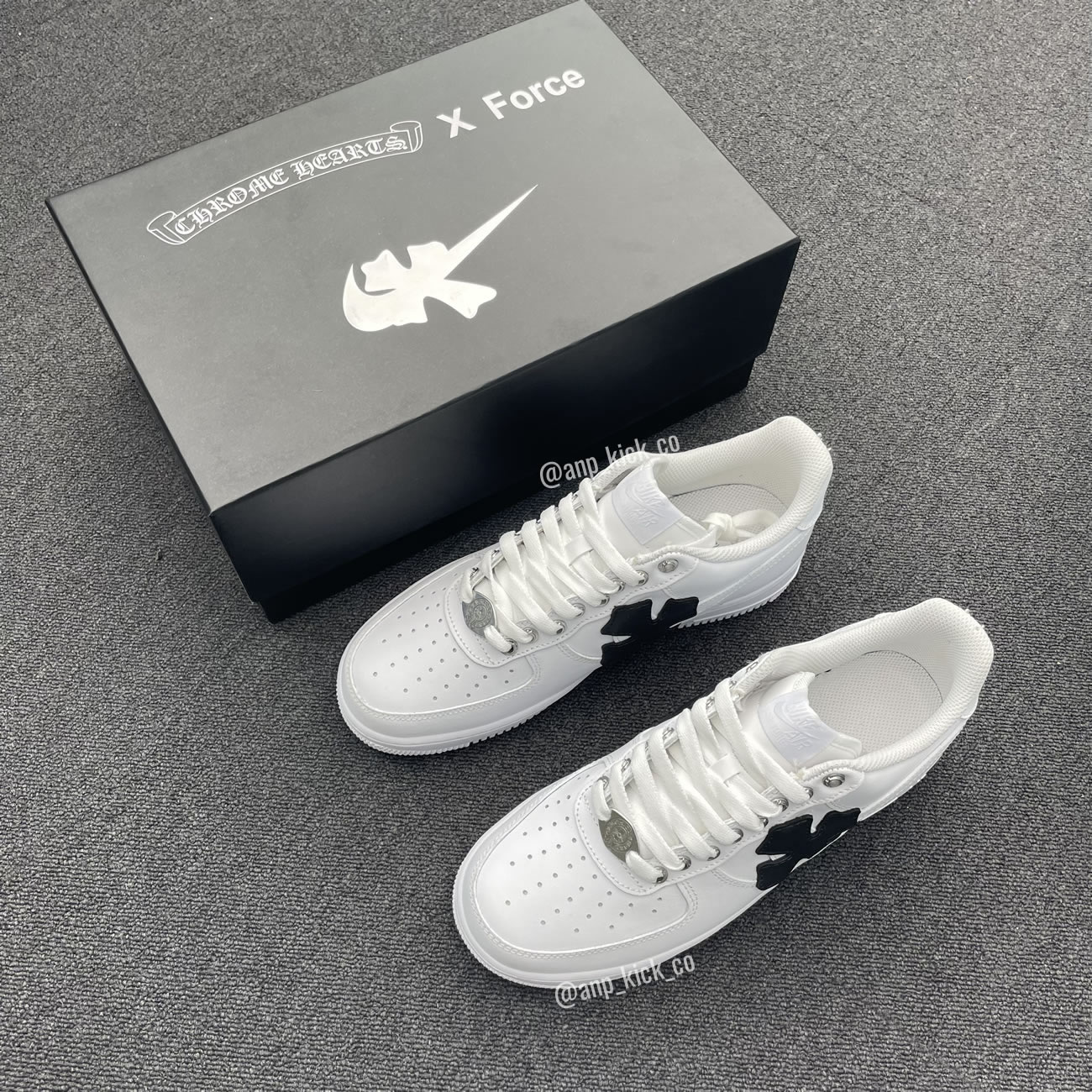 Anpkick New Box Nike Air Force One Af1 Chrome Hearts Custom Diy 315122 111 (1) - www.newkick.org Anpkick New Box Nike Air Force One Af1 Chrome Hearts Custom Diy 315122 111 (1) - www.newkick.org